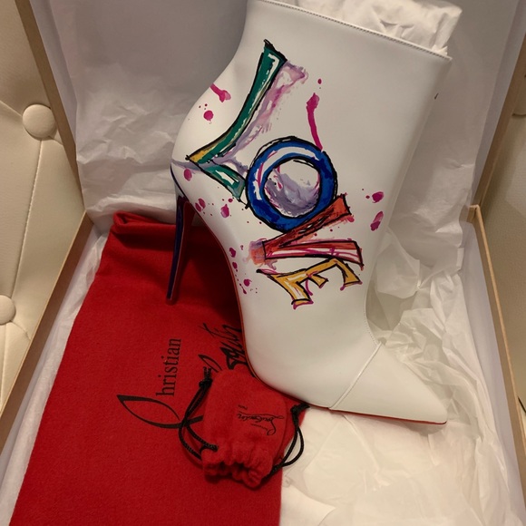 Christian Louboutin ( BOOTS IN LOVE 100 CALF LOVE) - Picture 4 of 6